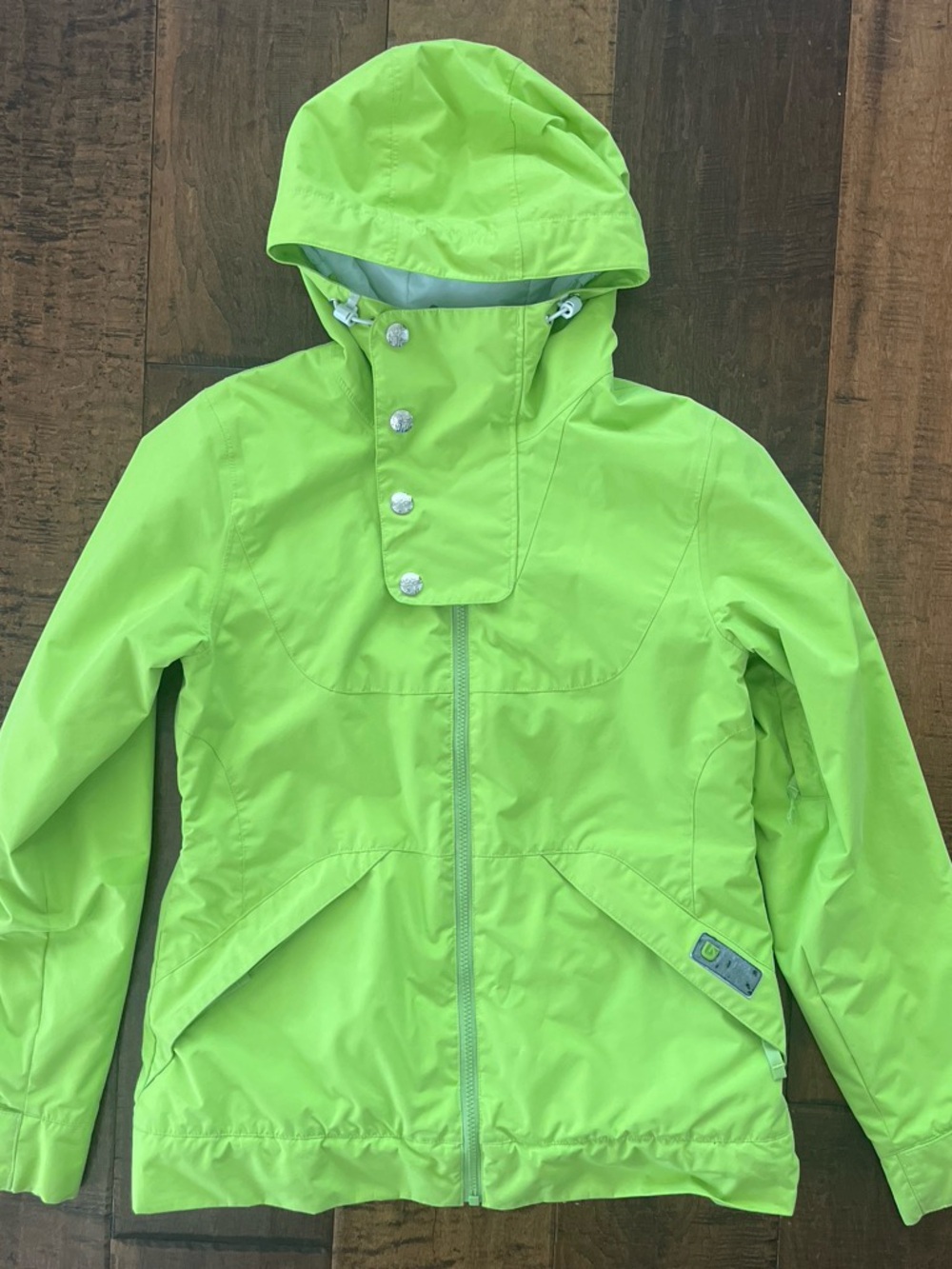 Burton Dryride neon green ski and snowboard jacket Sz. M